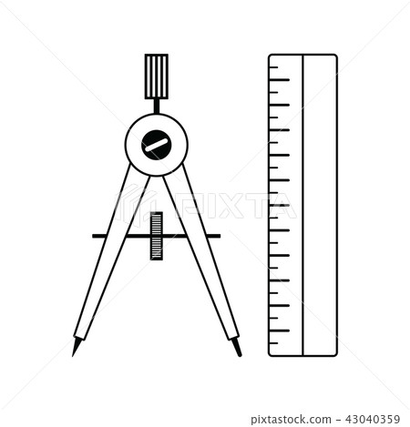 Compasses icon Compasses icon 43040359