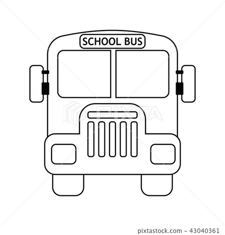 School bus icon School bus icon 43040361