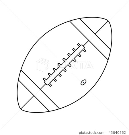 American football icon American football icon 43040362