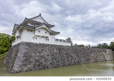 Sunpu Castle Park Where The Former Mainland Stock Photo