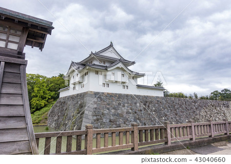 Sunpu Castle Park Where The Former Mainland Stock Photo