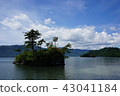 Small island of Towada Lake 43041184