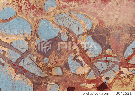 Rusted metal texture 43042521