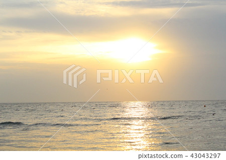 Clean surface of the Red Sea 43043297