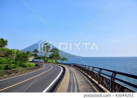 Kaido district from Sepea Park Kagoshima ken Minami Kyushu shikaicho 43044201
