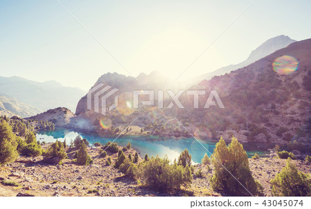 Fann mountains lake Fann mountains lake 43045074