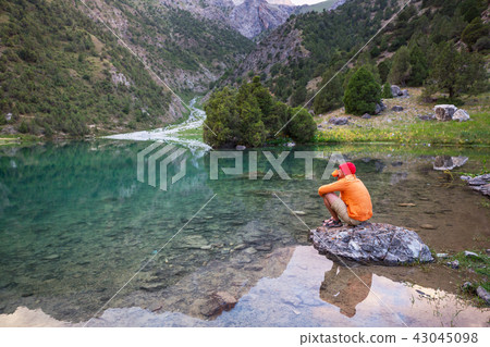 Hike in Fann mountains Hike in Fann mountains 43045098