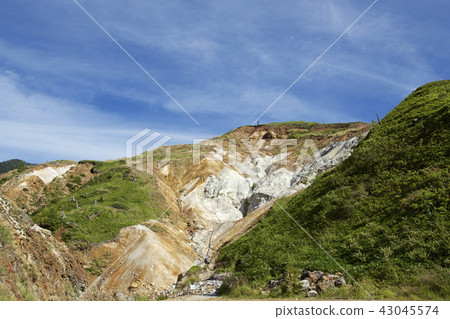 Manza Hot Spring Sulfur Ejection Hole Air Space 43045574