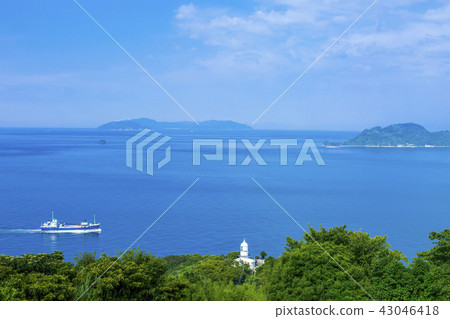 Sekizaki Lighthouse Takashima Bungo Suido Sekizaki Lighthouse Takashima Bungo Suido 43046418