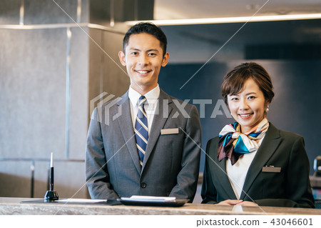 Business receptionist 43046601