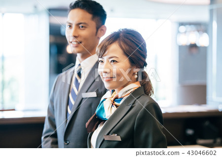 Business receptionist 43046602