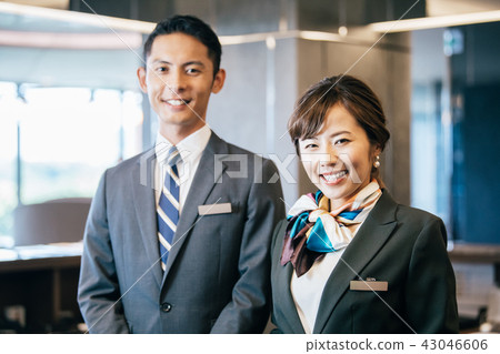 Business receptionist Business receptionist 43046606