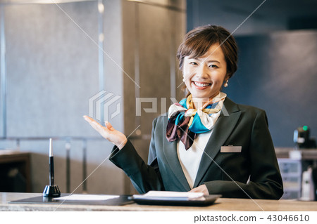 Business receptionist 43046610