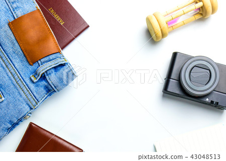 Travel accessories costumes concept for summer Travel accessories costumes concept for summer 43048513