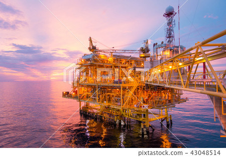 Offshore construction platform for exploration Offshore construction platform for exploration 43048514