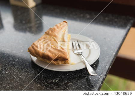 coconut cake on the table 43048639