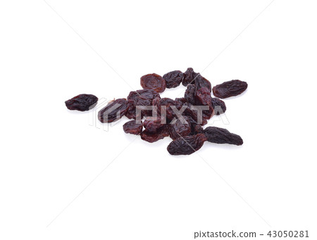 Raisins isolated on white background 43050281