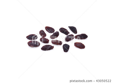 Raisins isolated on white background Raisins isolated on white background 43050522
