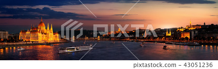 Budapest at twilight Budapest at twilight 43051236