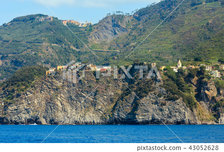 Corniglia from ship, Cinque Terre 43052628