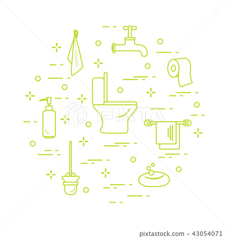 Accessories for toilet rooms and bathroom 43054071