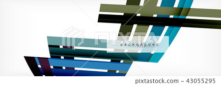 Minimal line design abstract background 43055295