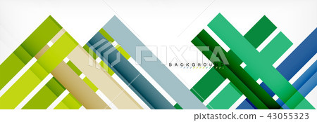 Color stripes and lines, geometric abstract background Color stripes and lines, geometric abstract background 43055323