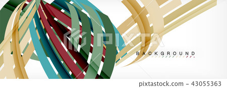 Minimal line design abstract background 43055363