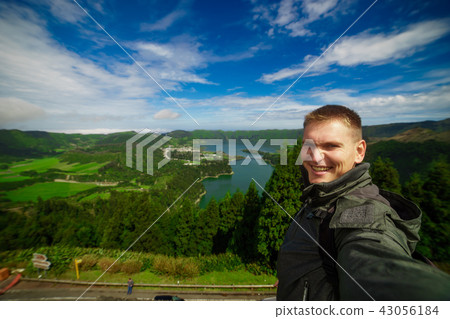 Lagoa Sete Cidades lakes on Sao Miguel island 43056184