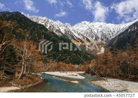 Autumn leaves Kamikochi Autumn leaves Kamikochi 43057727