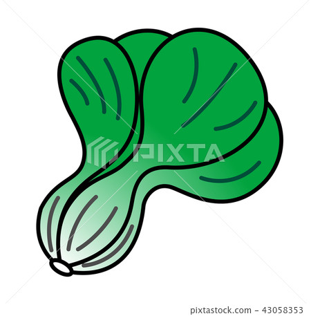 Blue bean illustration 43058353