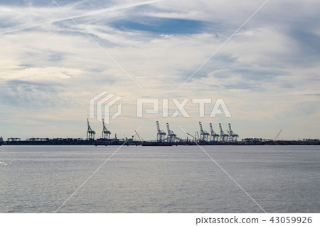 Container cranes in Staten Island Container cranes in Staten Island 43059926