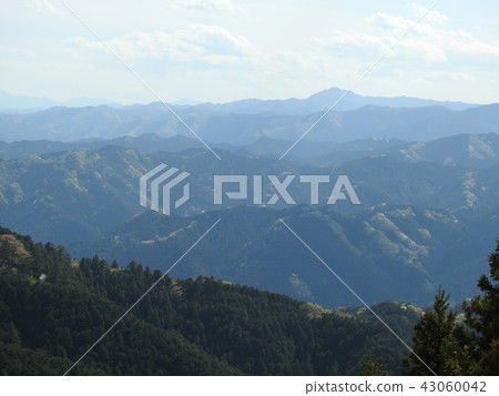 Mountain ranges in early summer 43060042