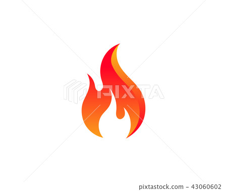 Fire flame vector illustration 43060602