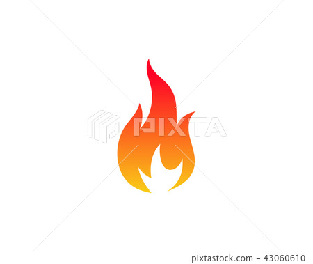 Fire flame vector illustration 43060610