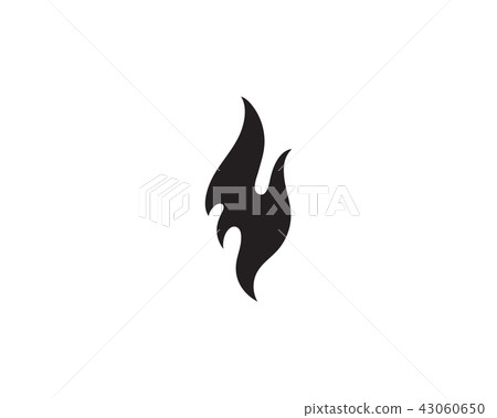 Fire flame vector illustration 43060650