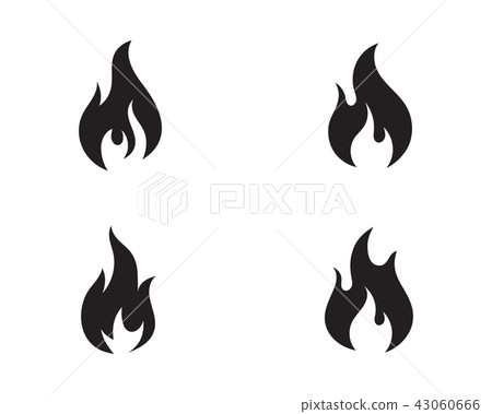 Fire flame vector illustration Fire flame vector illustration 43060666