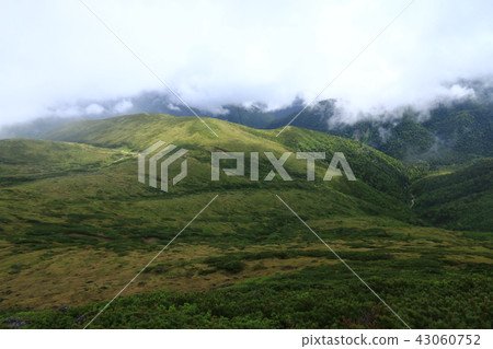 Northern Alps Unzenhei Scenery of the origin of the Kurobe River 43060752
