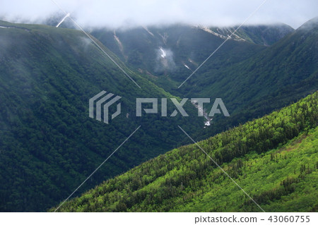Northern Alps Unzenhei Scenery of the origin of the Kurobe River Northern Alps Unzenhei Scenery of the origin of the Kurobe River 43060755