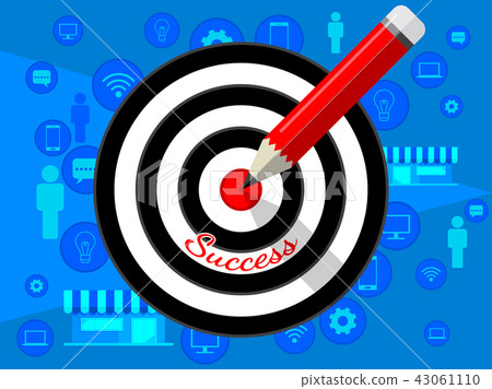 Target marketing business strategy template design 43061110
