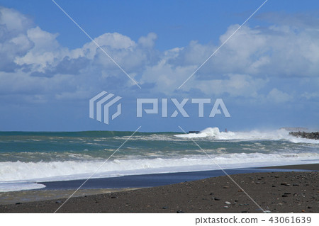 Sea of Japan in summer  Sea of Japan in summer  43061639