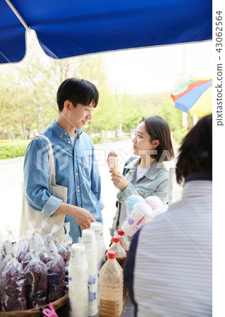 Lovers, Friends, Park, Yeoju City, Korea 43062564
