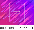 Colorful geometric background. EPS 10 vector 43063441