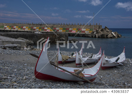 蘭嶼飛魚季拼板舟 43063837