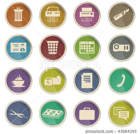 office icon set office icon set 43064393