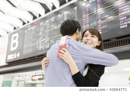 Airport arrival lobby 43064771