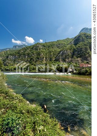 River Brenta in Valsugana - Sugana Valley Italy 43065527