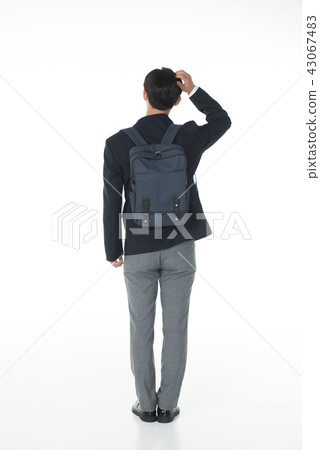 男學生，後視 43067483