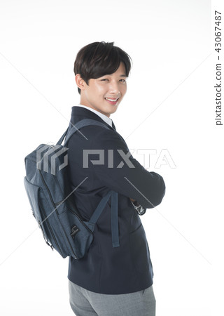 男學生，後視 43067487