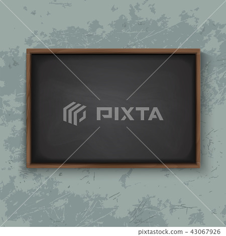 Blackboard on the wall Blackboard on the wall 43067926